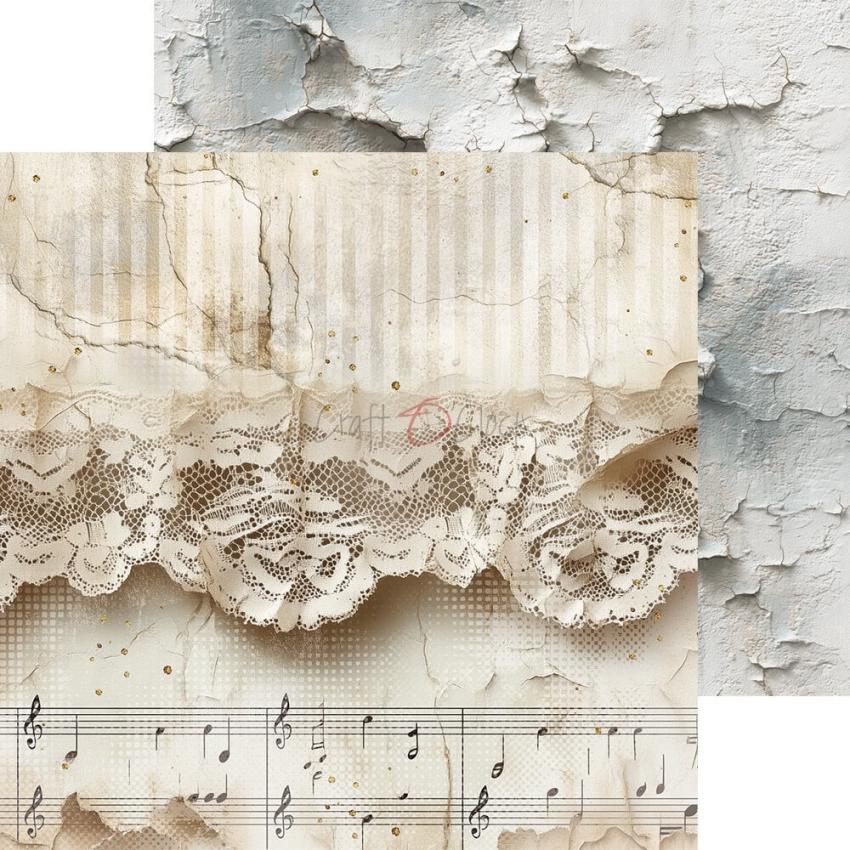 Craft OClock - Designpapier "Timeless Grace" Basic Paper Pack 8x8 Inch - 24 Bogen