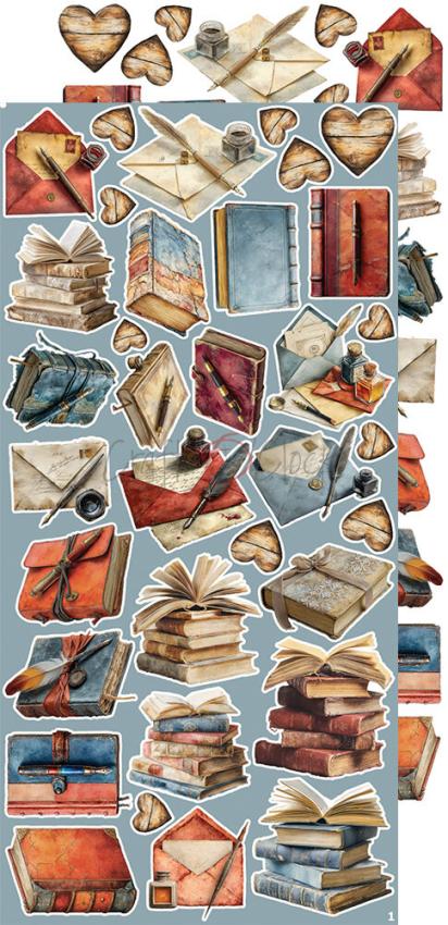 Craft OClock - Ausschneidebogen "Timeless Grace" Extra Set Timeless - 18 Bogen