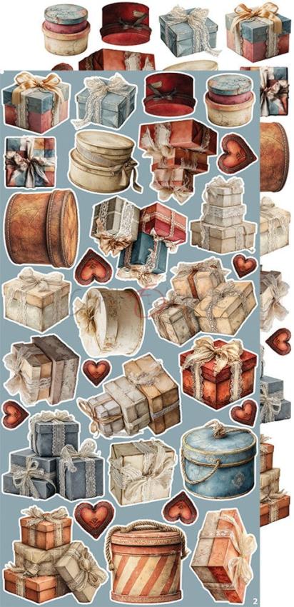 Craft OClock - Ausschneidebogen "Timeless Grace" Extra Set Timeless - 18 Bogen