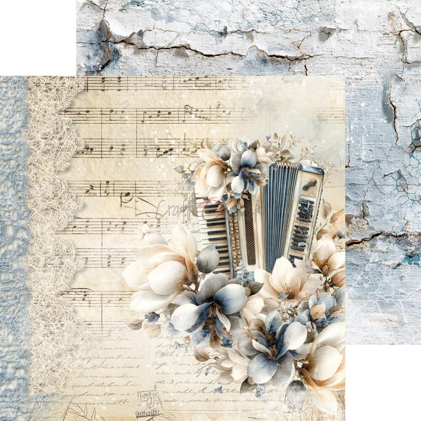 Craft OClock - Designpapier "Melody of My Soul" Paper Pack 8x8 Inch - 24 Bogen