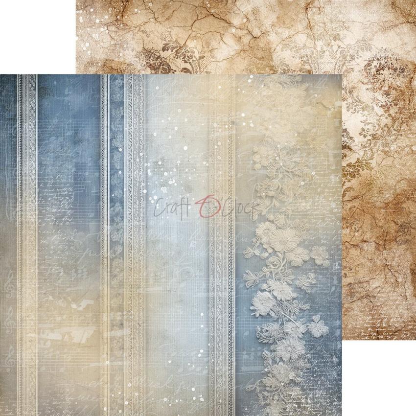 Craft OClock - Designpapier "Melody of My Soul" Basic Paper Pack 8x8 Inch - 24 Bogen