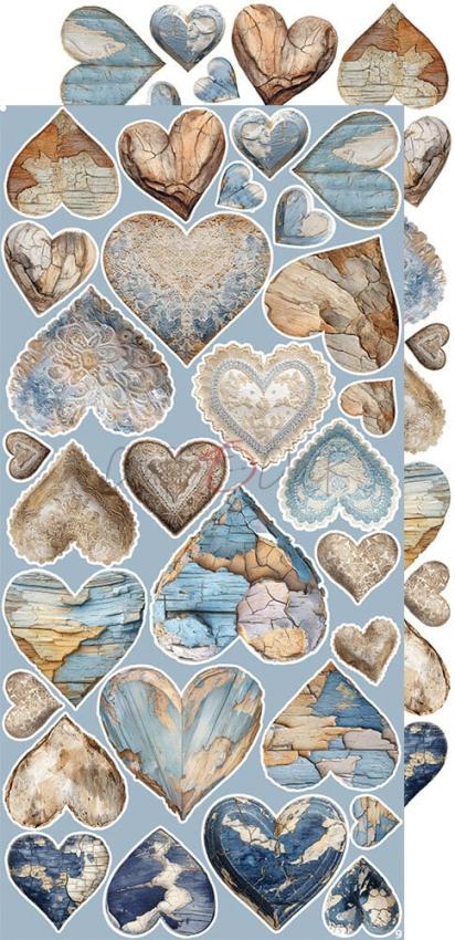 Craft OClock - Ausschneidebogen "Melody of My Soul" Extra Set Flowers & More - 18 Bogen