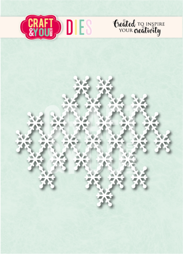 Craft & You Design - Stanzschablone "Snowy Background" Dies