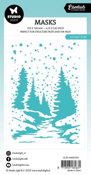 Studio Light - Schablone "Snowy River" Stencil  