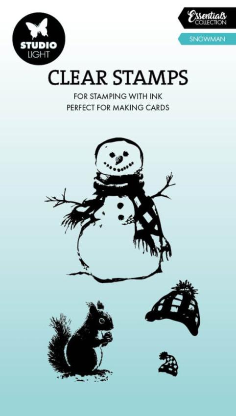 Studio Light - Stempelset "Snowman" Clear Stamps