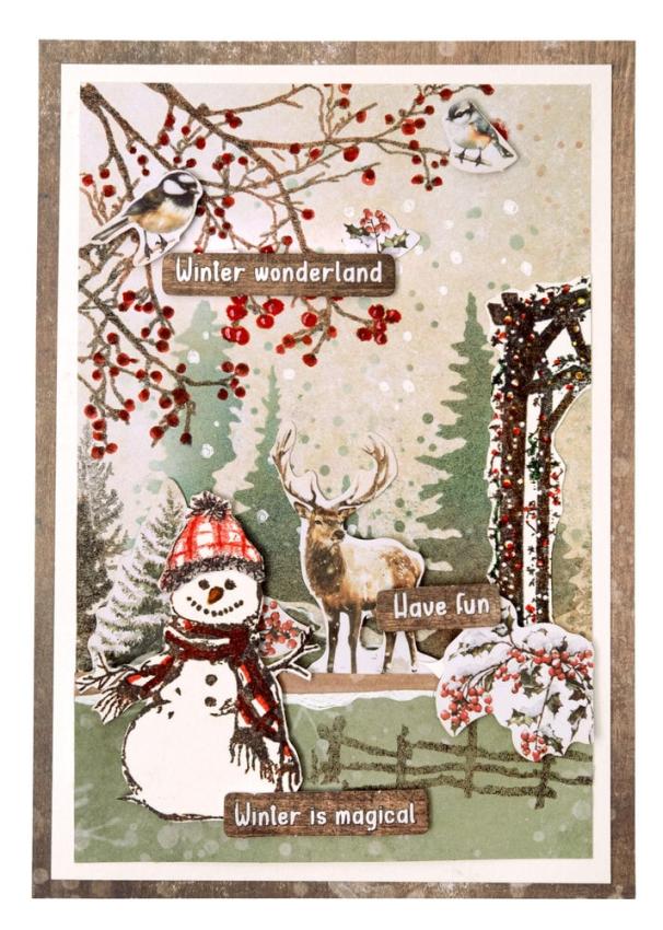 Studio Light - Stempelset "Snowman" Clear Stamps
