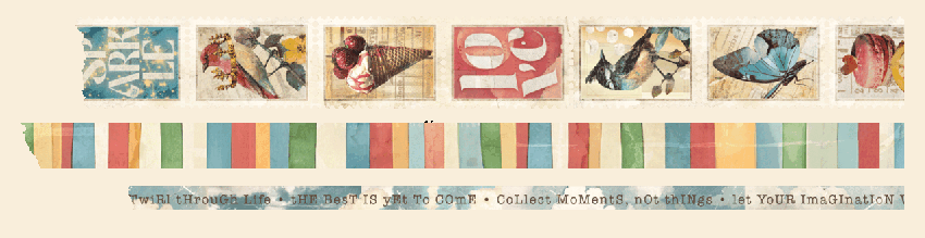 Graphic 45 "Journaling Through Time" Washi Tape