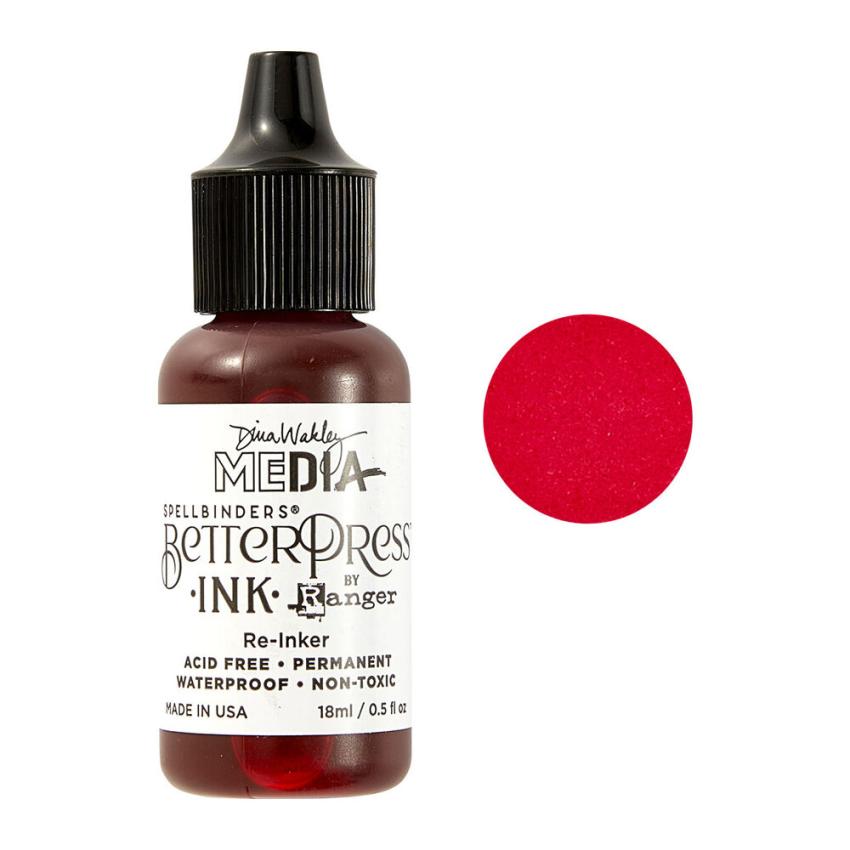 Spellbinders - Nachfülltinte "Ruby" BetterPress Ink Reinker