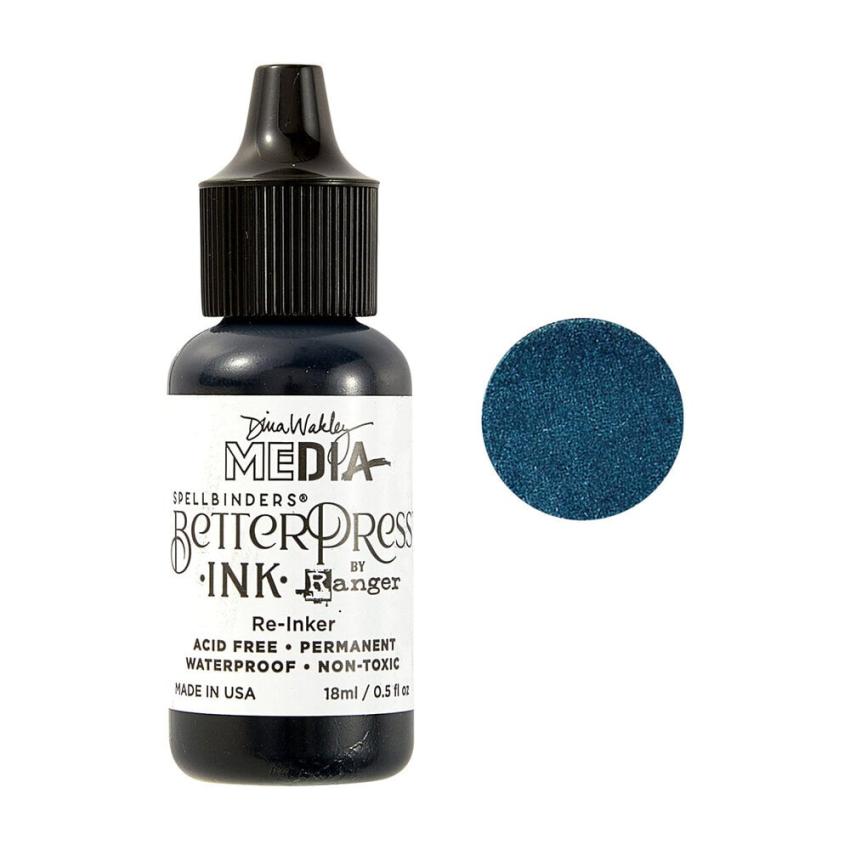 Spellbinders - Nachfülltinte "Marine" BetterPress Ink Reinker