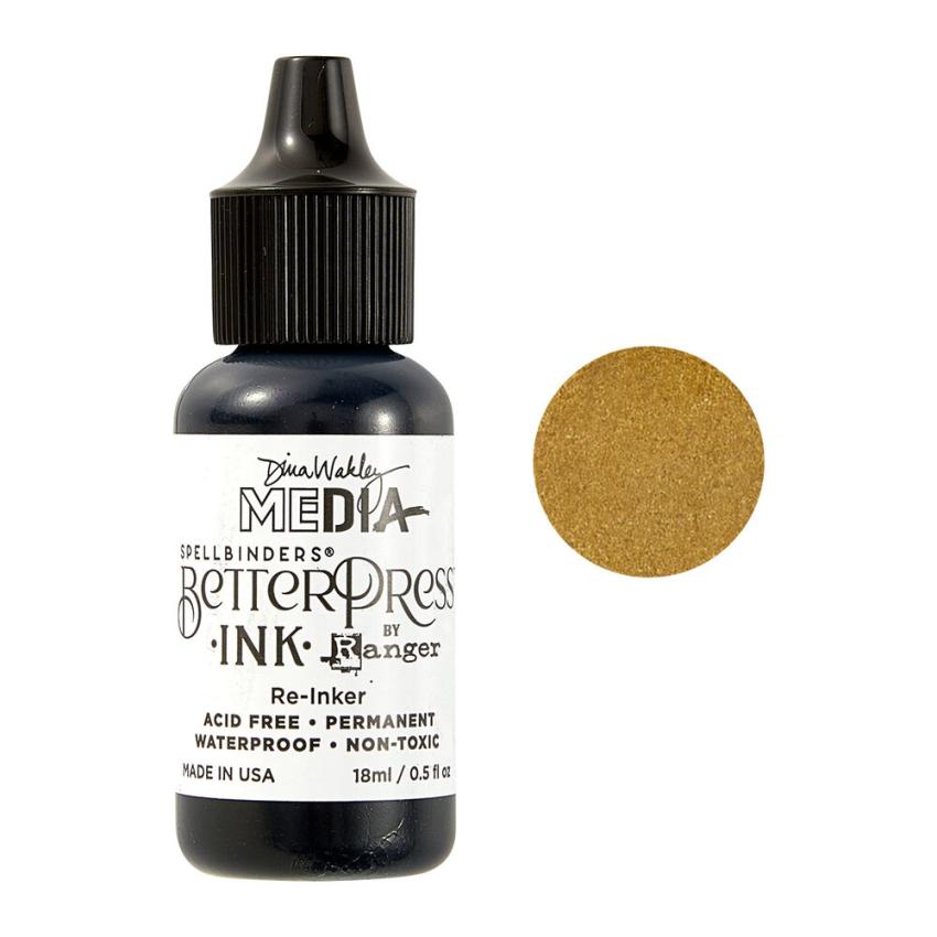 Spellbinders - Nachfülltinte "Olive" BetterPress Ink Reinker