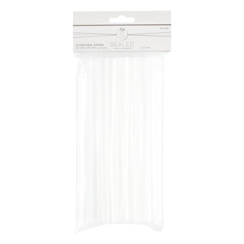 Spellbinders - Transparente Siegelwachs-Sticks - Clear Seal Sticks 20er Set