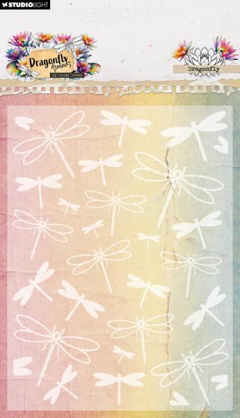 Studio Light - Prägefolder "Dragonfly Dreams" 3D Embossingfolder