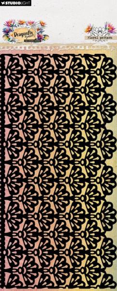Studio Light - Schablone "Floral Pattern" Stencil  