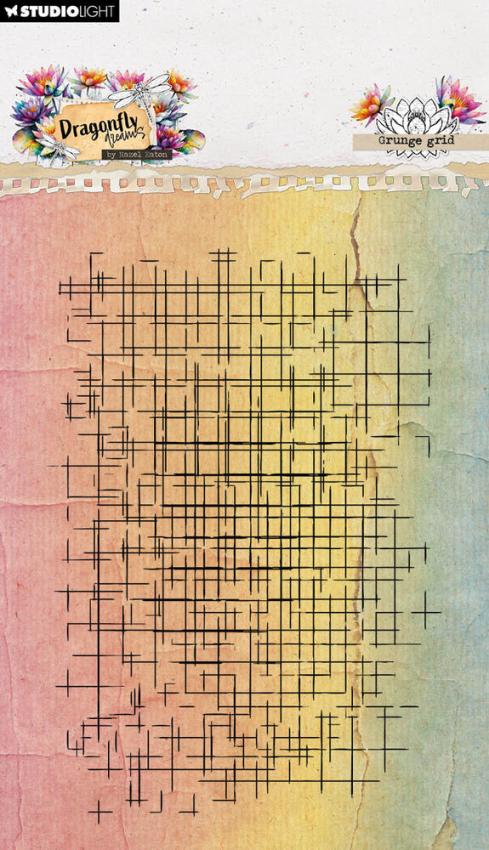 Studio Light - Stempel "Grunge Grid" Clear Stamps
