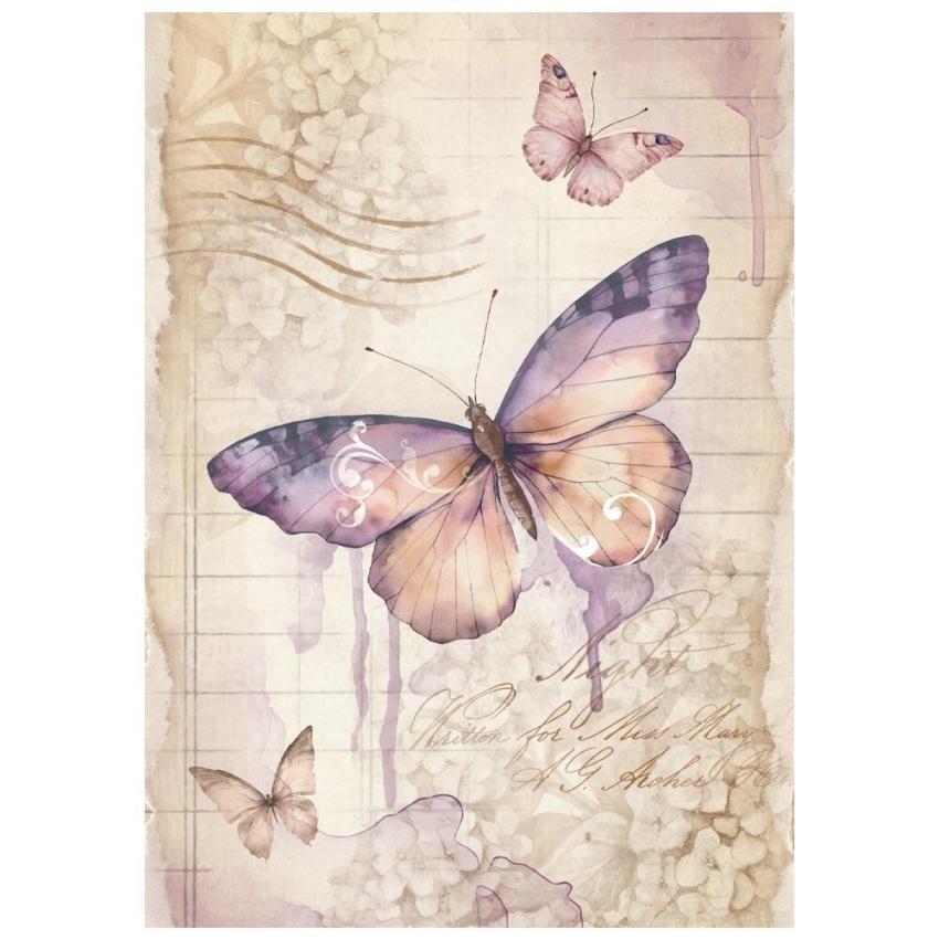 Stamperia - Decopatch Papier "Quiet Days" Decoupage A6 - 8 Bogen  