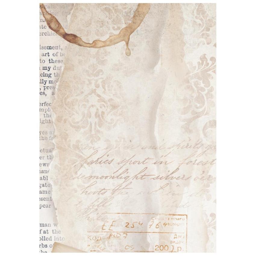 Stamperia - Decopatch Papier "Backgrounds" Decoupage A6 - 8 Bogen  