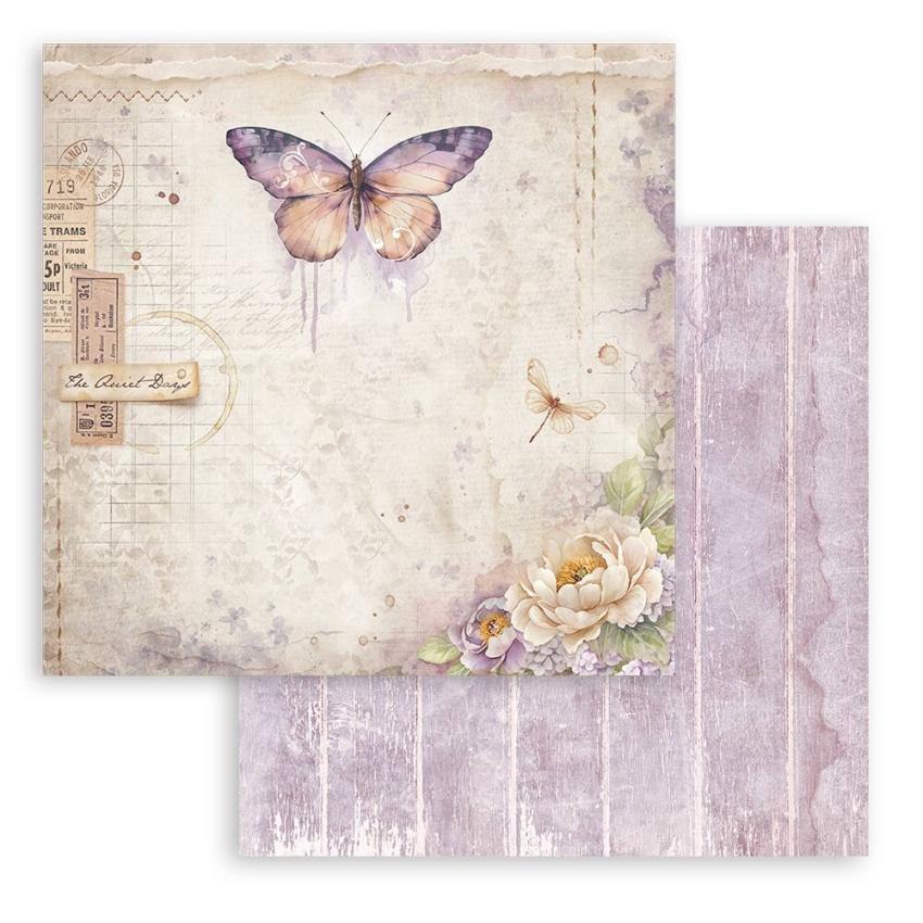 Stamperia - Designpapier "Butterfly" Paper Sheets 12x12 Inch - 10 Bogen