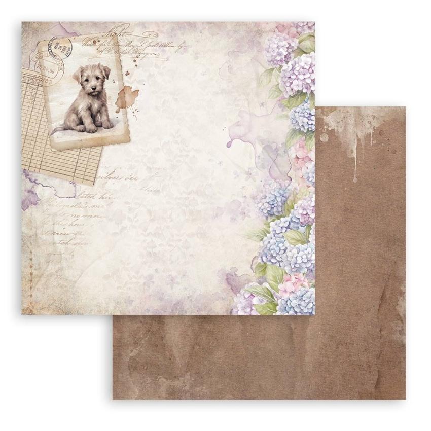 Stamperia - Designpapier "Quiet Days" Paper Pack 12x12 Inch - 10 Bogen