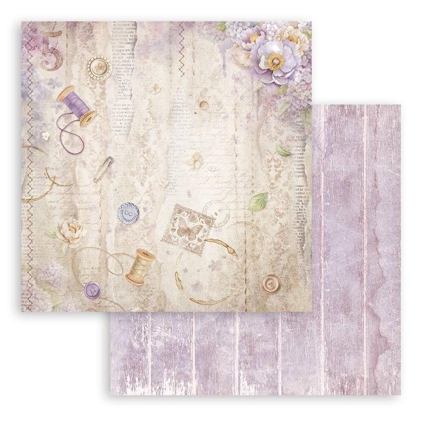 Stamperia - Designpapier "Quiet Days" Paper Pack 12x12 Inch - 10 Bogen