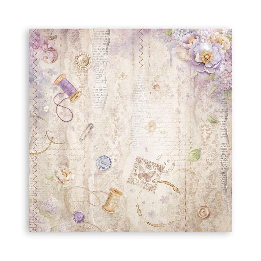 Stamperia - Designpapier "Quiet Days" Maxi Paper Pack 12x12 Inch - 22 Bogen