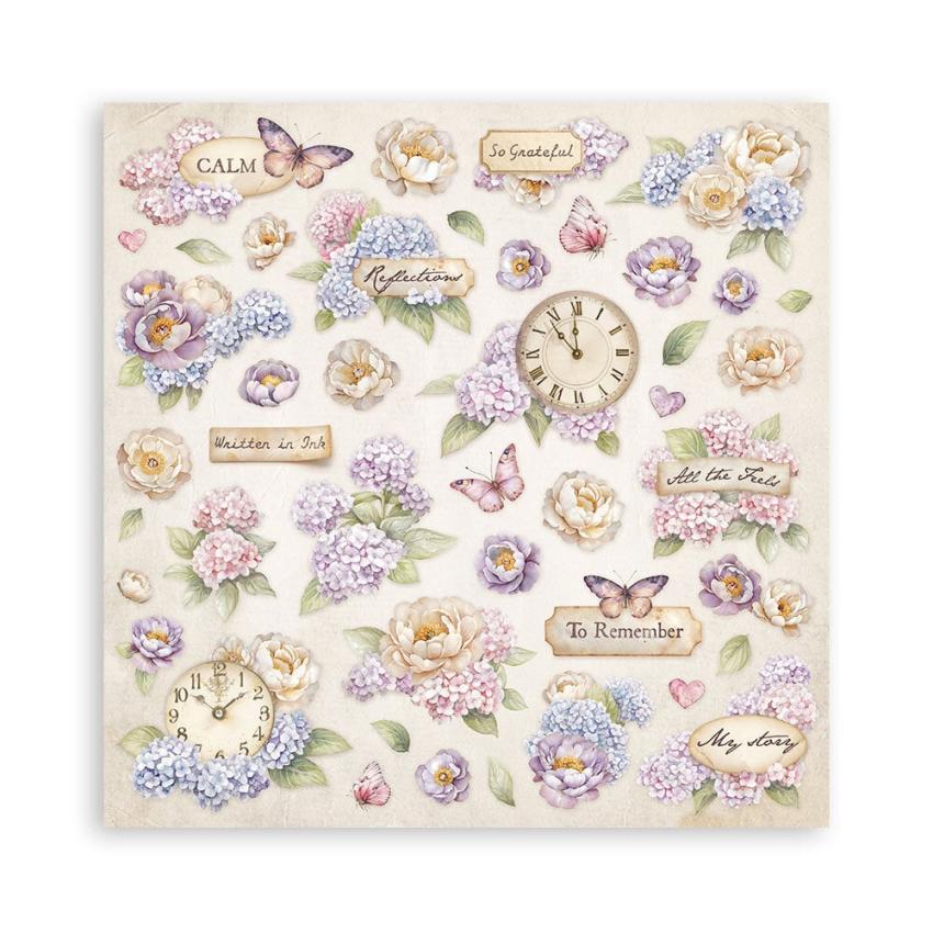 Stamperia - Designpapier "Quiet Days" Maxi Paper Pack 12x12 Inch - 22 Bogen