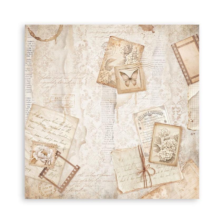 Stamperia - Designpapier "Quiet Days" Maxi Paper Pack 12x12 Inch - 22 Bogen