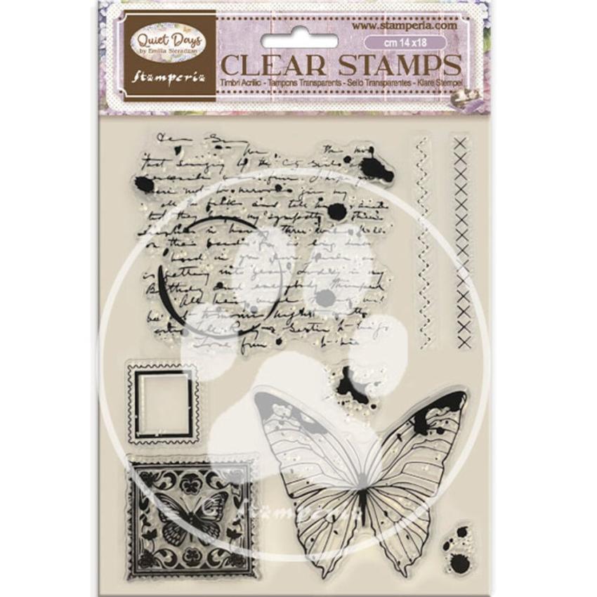 Stamperia - Stempelset "Butterfly" Clear Stamps