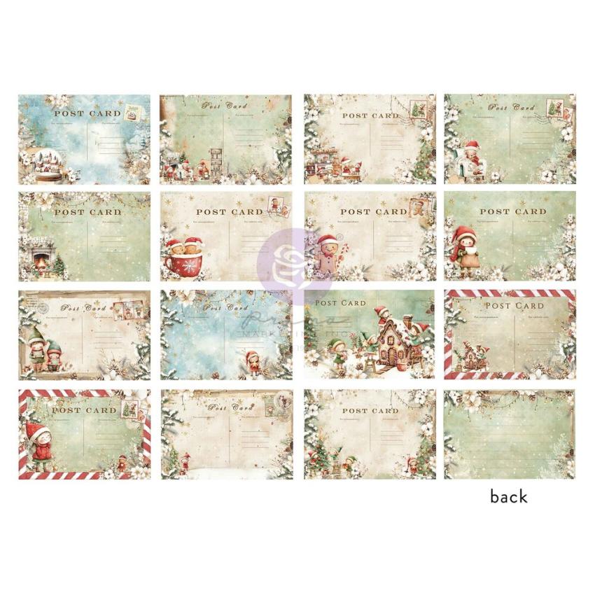 Prima Marketing - Designpapier "Twinkle & Treats" Paper Pack - Journaling Cards 4x6 Inch - 45 Bogen
