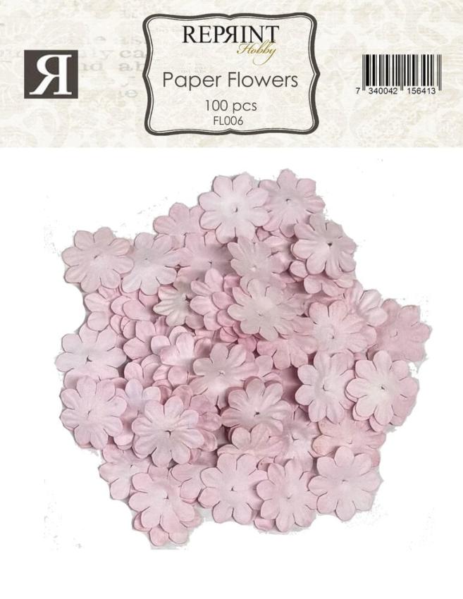 Reprint - Papier Blumen "Pink" Paper Flowers