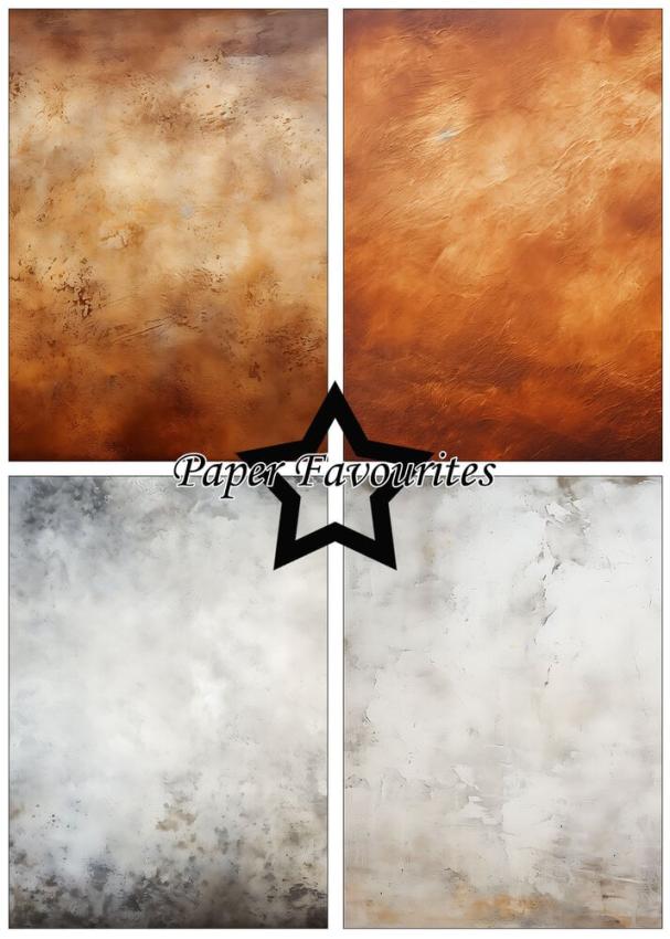 Paper Favourites - Designpapier "Distressed Texture" Paper Pack A5 - 24 Bogen