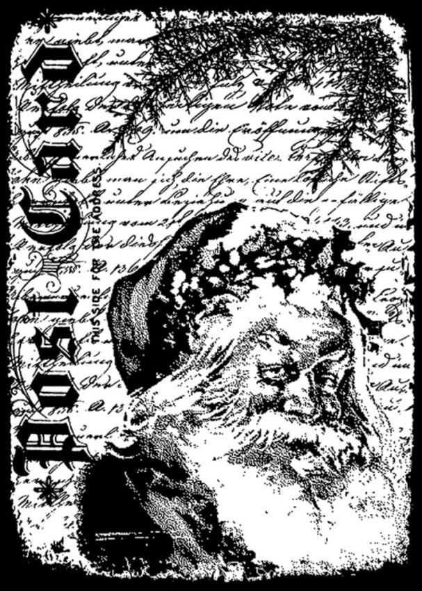 Stampers Anonymous - Gummistempel "Santa Letter" Cling Stamp Design by Tim Holtz