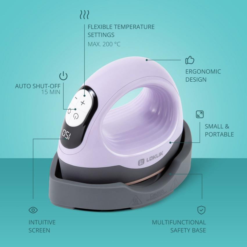 LOKLiK - Impress Mini 3 Transferpresse Lavendel
