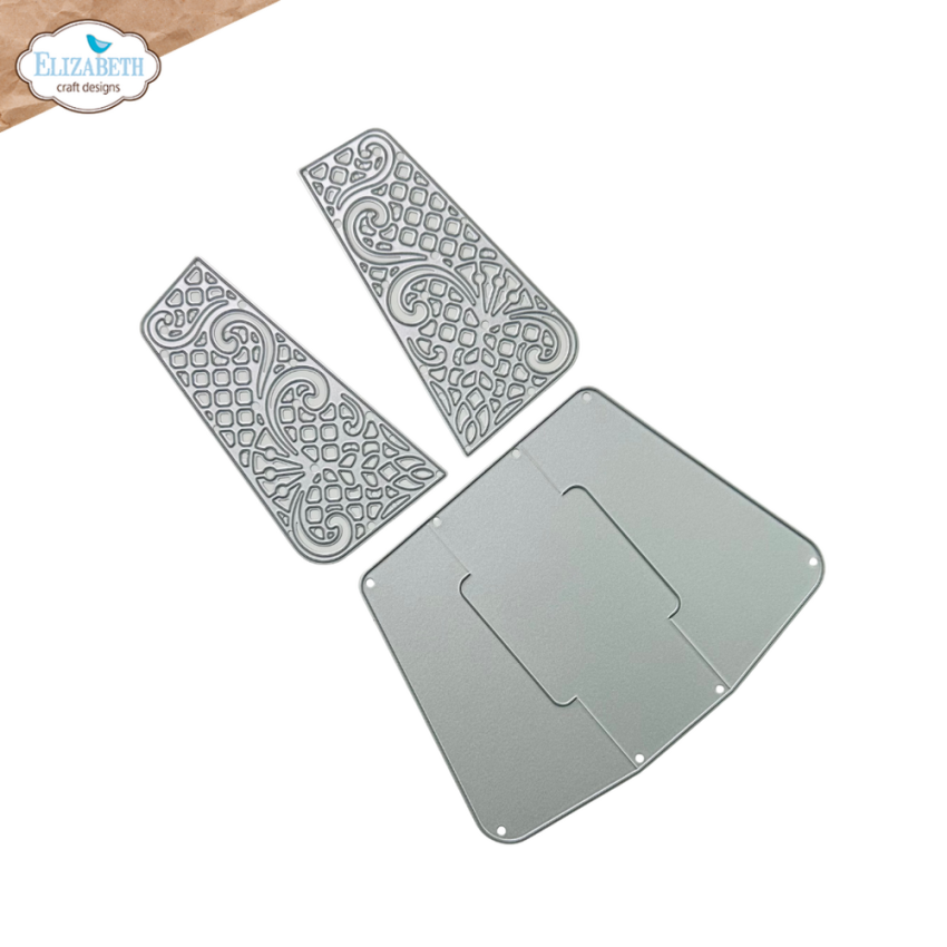 Elizabeth Craft Designs - Stanzschalone "Delicate Fancy Card Easel" Dies