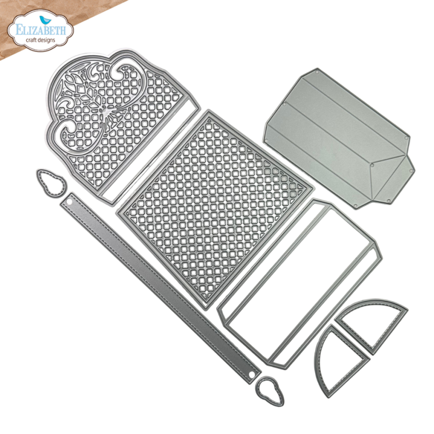 Elizabeth Craft Designs - Stanzschalone "Delicate Fancy Purse" Dies