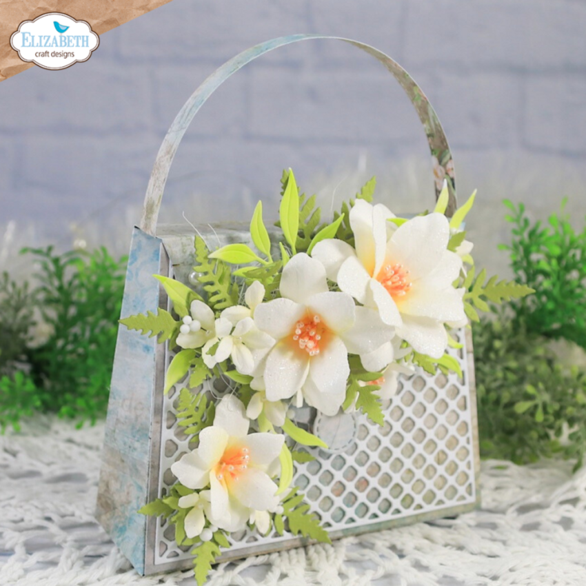 Elizabeth Craft Designs - Stanzschalone "Rose Companion Flower" Dies