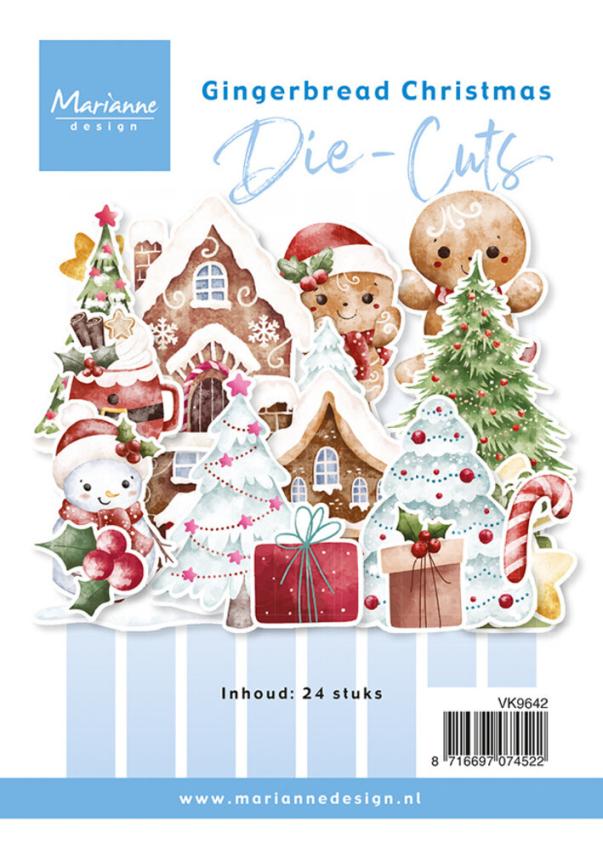 Marianne Design - Stanzteile "Gingerbread Christmas" Die Cuts