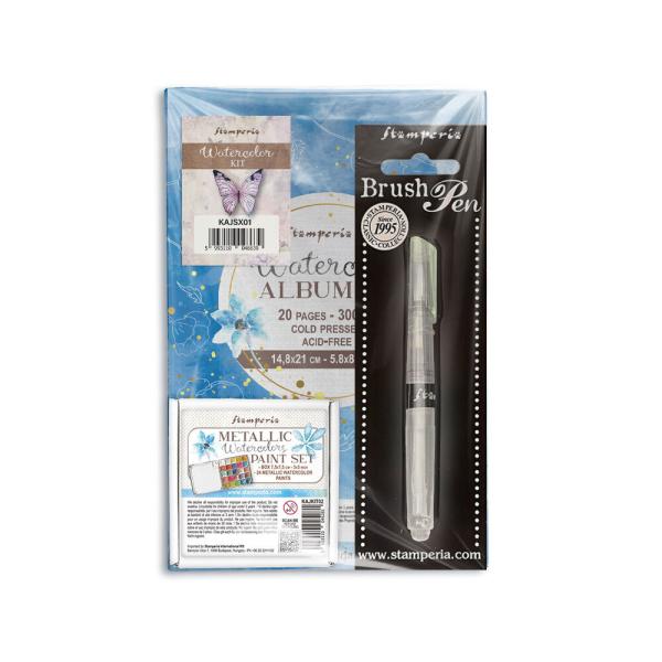 Stamperia - Watercolor Kit
