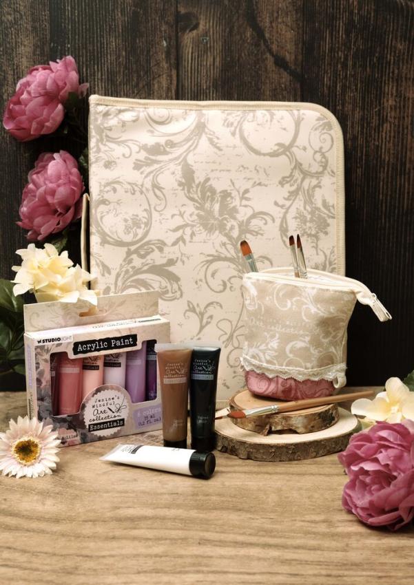 Studio Light - Acrylfarbe "Blush & Lilac" Acrylic Paint Set 6x35ml Design by Jenines Mindful Art