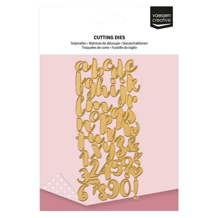 Vaessen Creative - Stanzschablone "Alphabet" Dies