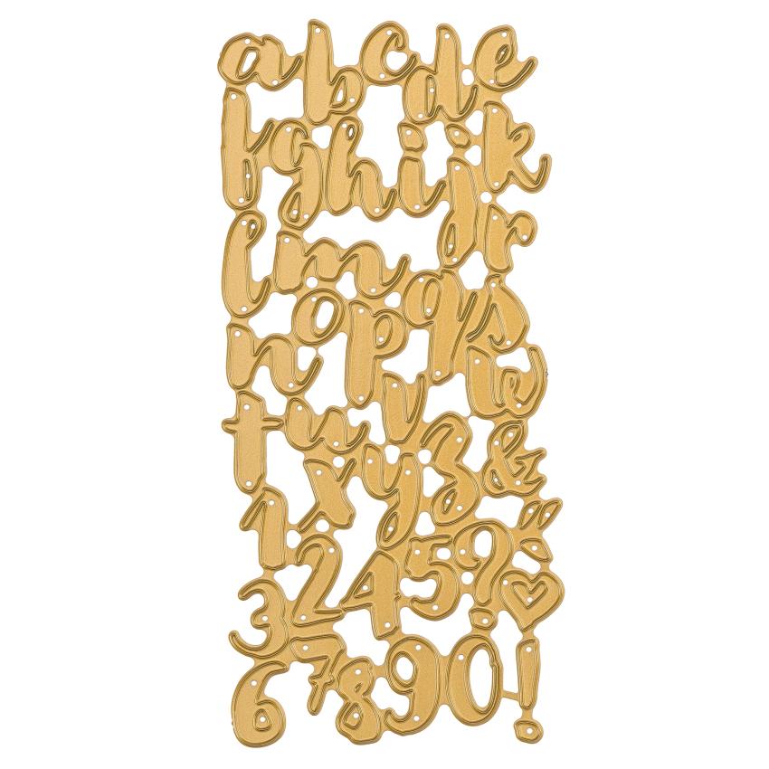 Vaessen Creative - Stanzschablone "Alphabet" Dies