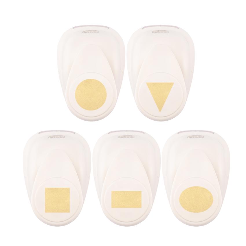 Vaessen Creative - 5 Motivstanzer "Geometrische Formen Medium"