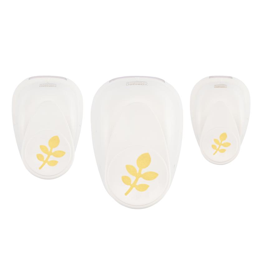 Vaessen Creative - 3 Motivstanzer "Blätter"