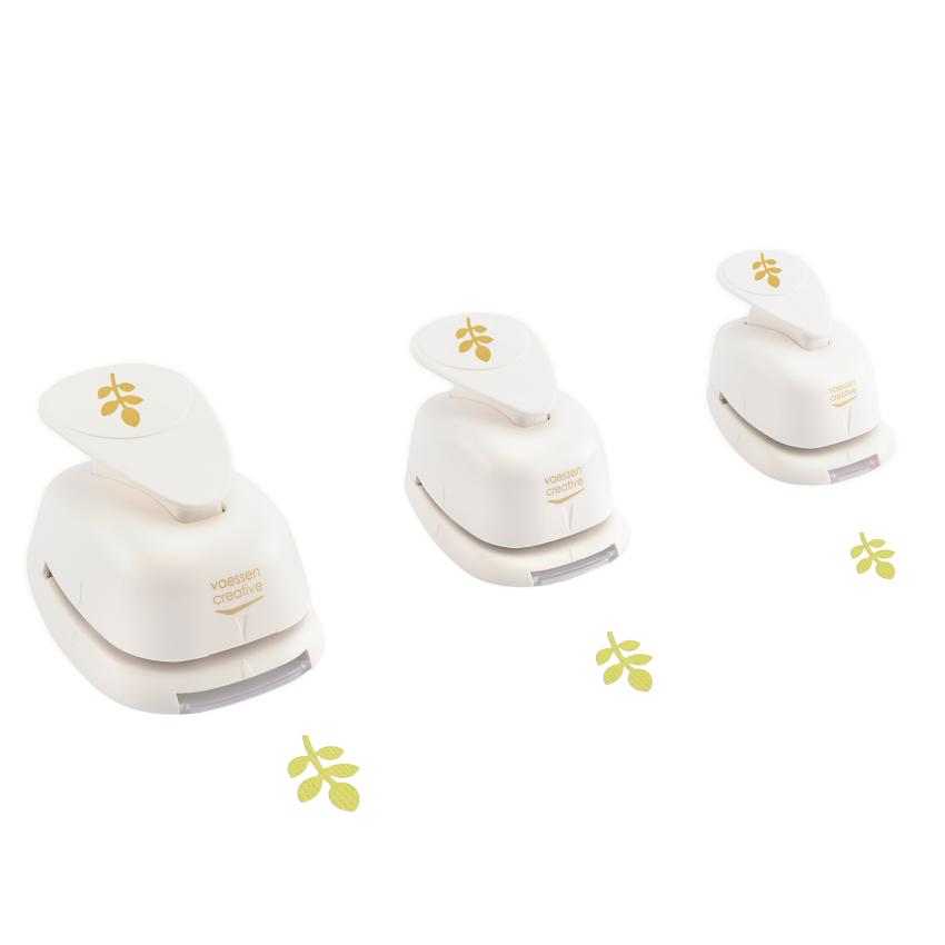 Vaessen Creative - 3 Motivstanzer "Blätter"