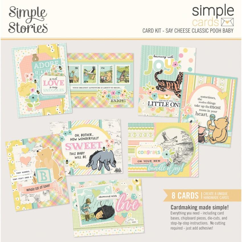 Simple Stories - Cards Kit "Say Cheese Classic Pooh Baby"