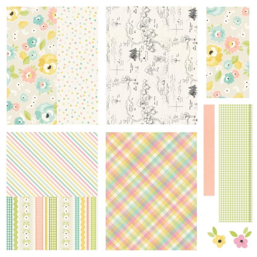 Simple Stories - Cards Kit "Say Cheese Classic Pooh Baby"