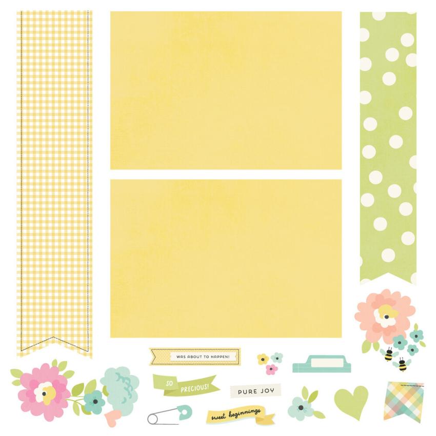 Simple Stories - Pages Kit "Say Cheese Classic Pooh Baby"