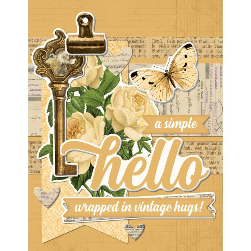 Simple Stories - Cards Kit "Vintage Junk Drawer"