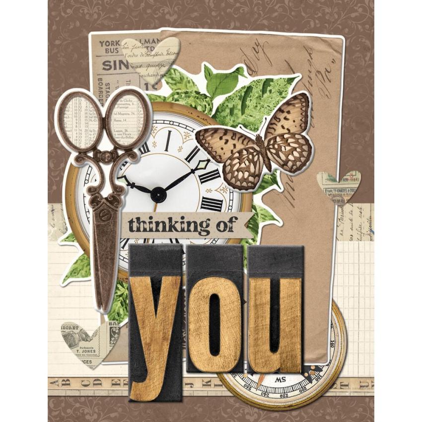 Simple Stories - Cards Kit "Vintage Junk Drawer"