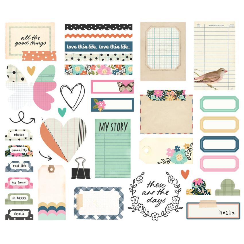 Simple Stories - Collectors Essential Kit "Take Note" 12 Bogen Designpapier