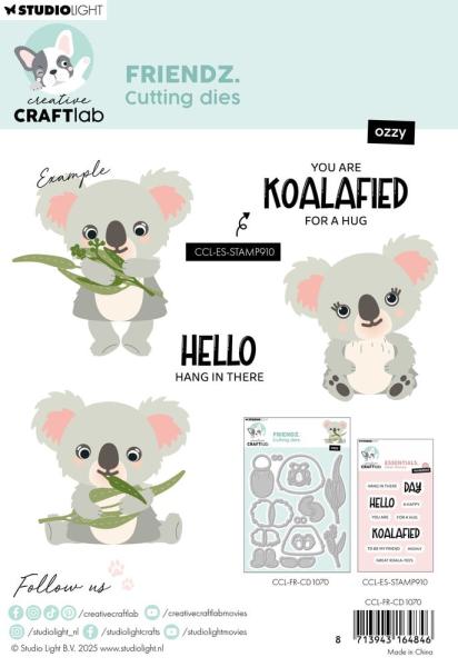 Creative Craft Lab - Studio Light - Stanzschablone "Ozzy" Dies